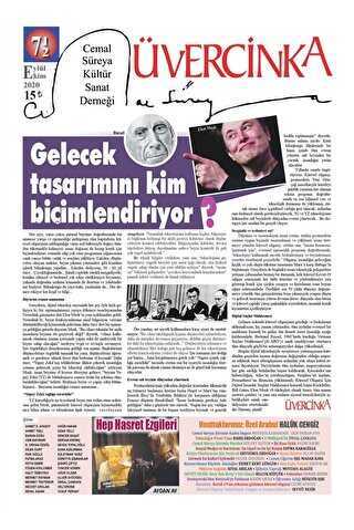 Üvercinka Dergisi Sayı: 71-72 Eylül - Ekim 2020 - Üvercinka Dergisi