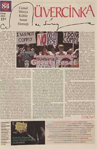Üvercinka Dergisi Sayı: 84 Ekim 2021 - Üvercinka Dergisi