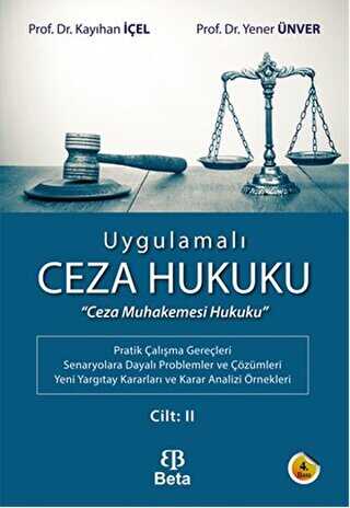 Uygulamalı Ceza Hukuku Cilt: 2 - Beta Yayınevi
