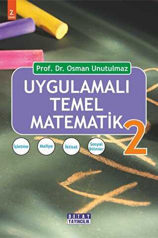 Uygulamalı Temel Matematik 2 - 1