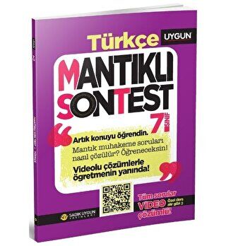 Sadık Uygun Yayınları 7. Sınıf Mantıklı Son Test Türkçe - 1