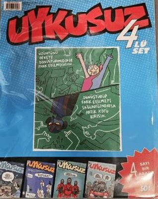 Uykusuz Dergisi 2024 - 04 - 4`lü Set - 1