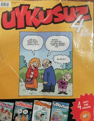 Uykusuz Dergisi 4` lü Set 2024 - 05 - 1