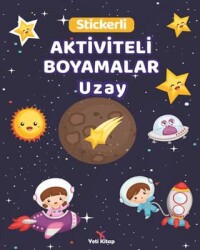 Uzay Aktiviteli Boyamalar - Yeti Kitap