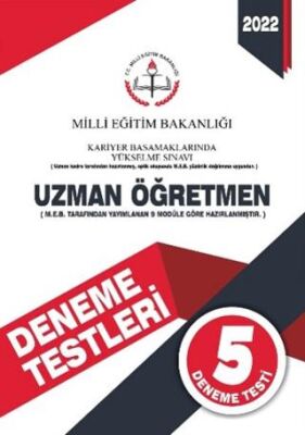 Askeri Sınav Kitapları Uzman Öğretmenlik 5 Deneme Testi - 1