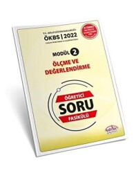 Uzman ve Başöğretmen Modül 2 Ölçme ve Değerlendirme Özet ve Öğretici Soru Fasikülü - Editör Yayınevi
