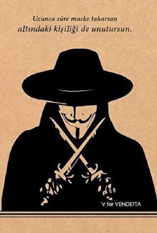 V for Vendetta Kraft Defter