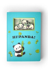 Vagonlife 3D Hi Panda Temalı Defter - Vagonlife