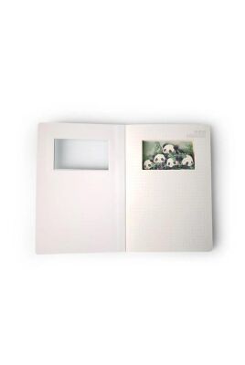 Vagonlife 3D Hi Panda Temalı Defter - 2