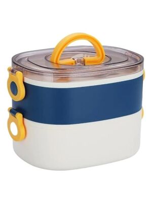 Vagonlife Bl50251-2 1200 Ml 3 Bölmeli Paslanmaz Çelik Lunch Box-3 - 1