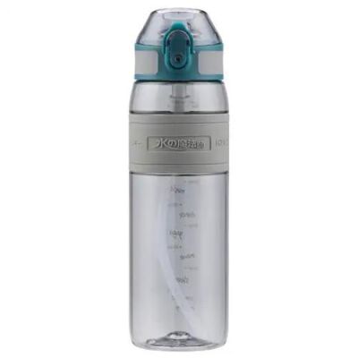 Vagonlife Uzspace 4106 Trıtan - Pipetli 600Ml Gri Matara - 1