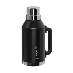 Vagonlife VGN1004 1200 ML Çelik Termos Siyah - Vagonlife