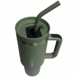 Vagonlife VGN1103 1200 ML Çelik Termos Yeşil - 3