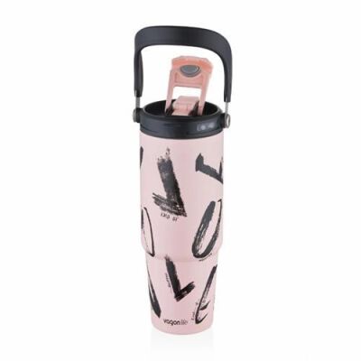 Vagonlife Vgn8137 900 Ml. Çelik Matara - Krem - 2