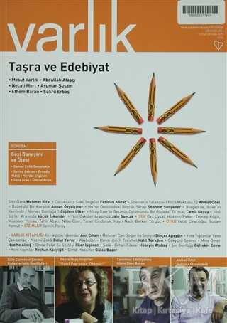Varlık Aylık Edebiyat ve Kültür Dergisi Sayı: 1271 - Ağustos 2013