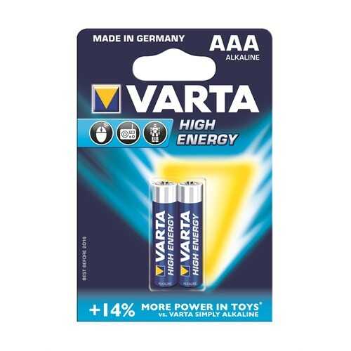 Varta High Energy AAA X2 Alkalin