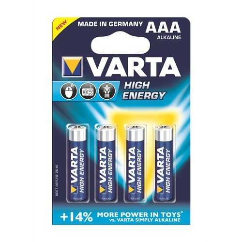 Varta High Energy AAA X4 Alkalin
