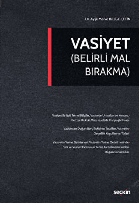 Vasiyet Belirli Mal Bırakma - 1