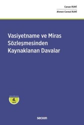 Vasiyetname ve Miras Sözleşmesinden Kaynaklanan Davalar - Seçkin Yayıncılık