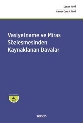 Vasiyetname ve Miras Sözleşmesinden Kaynaklanan Davalar - 1