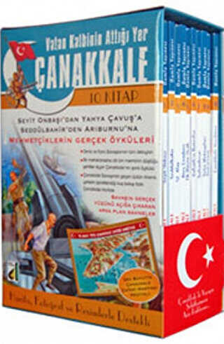 Vatan Kalbinin Attığı Yer Çanakkale 10 Kitap Takım - Damla Yayınevi