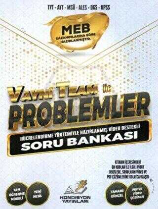 Kondisyon Yayınları Vayni Team İle Problemler Soru Bankası - 1