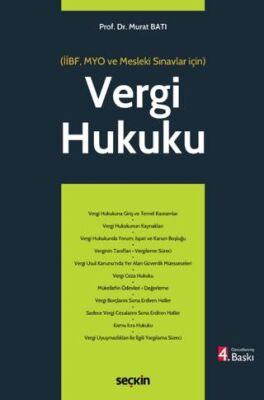 Vergi Hukuku MYO - 1