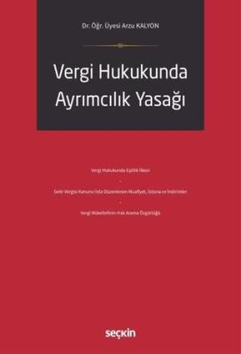 Vergi Hukukunda Ayrımcılık Yasağı - 1