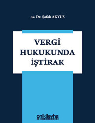 Vergi Hukukunda İştirak - On İki Levha Yayınları