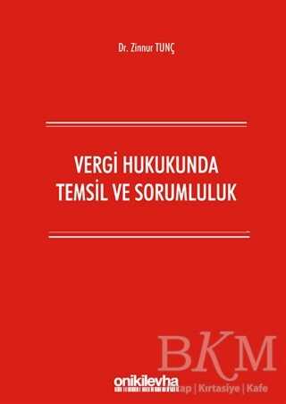 Vergi Hukukunda Temsil ve Sorumluluk - On İki Levha Yayınları