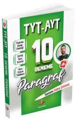 Dizgi Kitap 2025 TYT-AYT - Paragraf 10 Deneme Sınavı - Dizgi Kitap