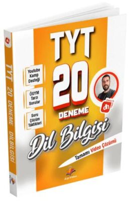 Dizgi Kitap 2025 TYT Türkçe Dil Bilgisi 20 Deneme Sınavı - 1