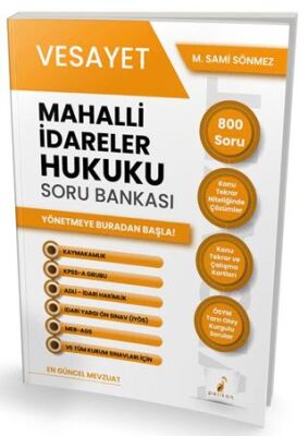 Vesayet Mahalli İdareler Hukuku Soru Bankası - 1