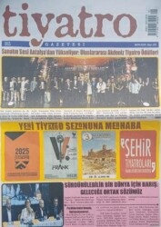 Tiyatro Gazetesi Sayı: 172 Ekim 2025 - Tiyatro Gazetesi