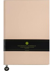 Victoria Journals 124-1362 Smyth Defter 14x20 80gr 192yp Pembe - Victoria Journals