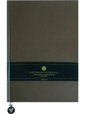 Victoria Journals 124-1364 Smyth Defter 14x20 80gr 192yp Siyah - 1