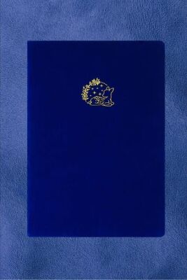 Victoria Journals 124-1631 Bujo Kraft Defter Süet A5 96 yaprak 150 gr Kraft kağıt Noktalı Mavi - 2