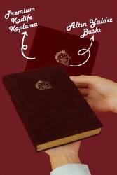 Victoria Journals 124-1633 Bujo Kraft Defter Süet A5 96 yaprak 150 gr Kraft kağıt Noktalı Bordo - Victoria Journals