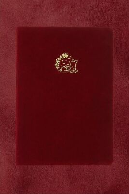 Victoria Journals 124-1633 Bujo Kraft Defter Süet A5 96 yaprak 150 gr Kraft kağıt Noktalı Bordo - 2