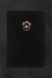 Victoria Journals 124-1640 Bujo Defter Süet A5 96 yaprak 160 gr Beyaz kağıt Cepli Çizgili Siyah - 3