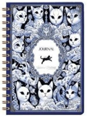 Victoria Journals 125-2110 Sert Kapaklı Spiralli Tarihsiz Ajanda-Planlayıcı A5 100 Gr Ivory 224 Sayf - 1