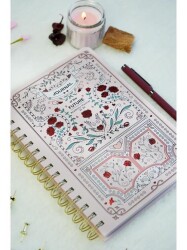 Victoria Journals 225-2243 Spiralli Sert Kapak Akademik Ajanda 2025-2026 Ayraçlı A5 - Victoria Journals