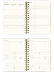 Victoria Journals 225-2244 Spiralli Sert Kapak Akademik Ajanda 2025-2026 Ayraçlı A5 - 3