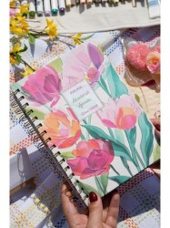 Victoria Journals 225-2245 Spiralli Sert Kapak Akademik Ajanda 2025-2026 Ayraçlı A5 - 1