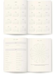 Victoria Journals 225-2265 Sert Kapak A5 Akademik Ajanda 2025-2026 Lastikli - 5