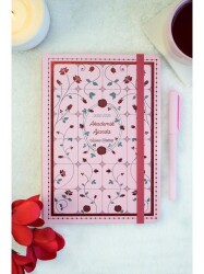 Victoria Journals 225-2267 Sert Kapak A5 Akademik Ajanda 2025-2026 Lastikli - Victoria Journals