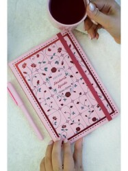 Victoria Journals 225-2267 Sert Kapak A5 Akademik Ajanda 2025-2026 Lastikli - 2