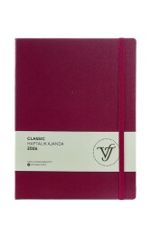 Victoria Journals 226 2303 Classic Haftalık Ajanda 2026 A4 19X25Cm Sert Kapak 100 Gr 144 Sayfa - Victoria Journals