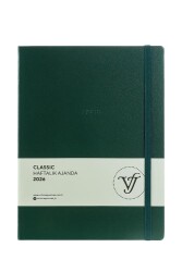 Victoria Journals 226 2304 Classic Haftalık Ajanda 2026 A4 19X25Cm Sert Kapak 100 Gr 144 Sayfa - Victoria Journals