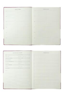 Victoria Journals 226 2304 Classic Haftalık Ajanda 2026 A4 19X25Cm Sert Kapak 100 Gr 144 Sayfa - 4